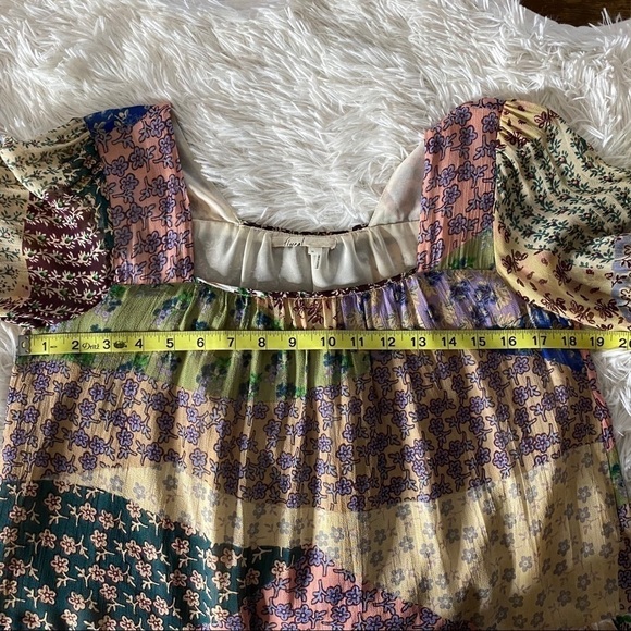 Floreat for Anthropologie Patchwork Blouse - Picture 5 of 8